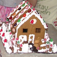 ginger bread house template